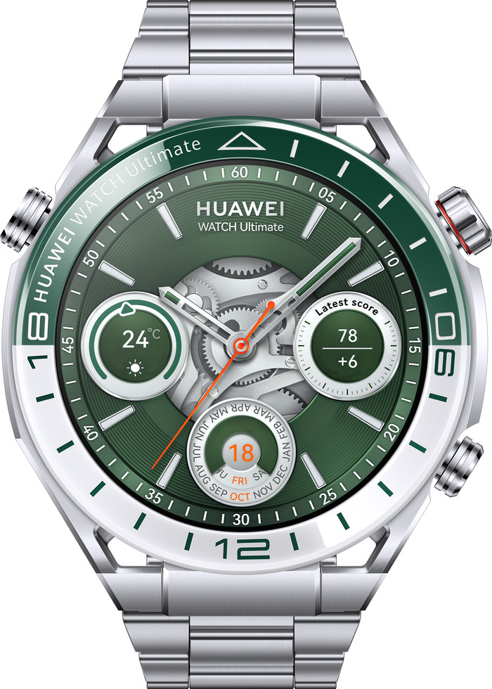 ラウンド用品・アクセサリー HUAWEI WATCH Ultimate Green Huawei Watch Ultimate Green | Coolblue | Smartwatches