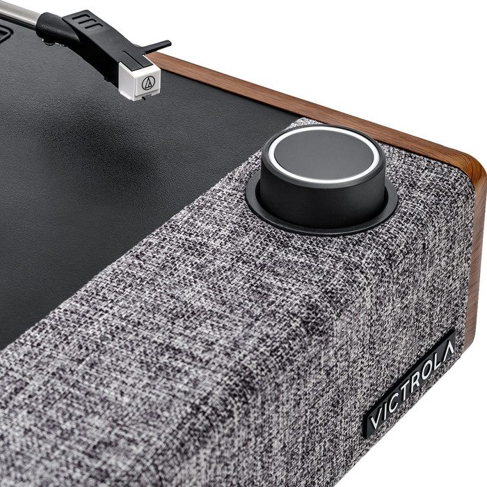 Victrola Eastwood II Braun detail