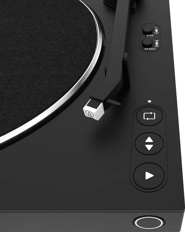 Victrola Automatic Schwarz detail