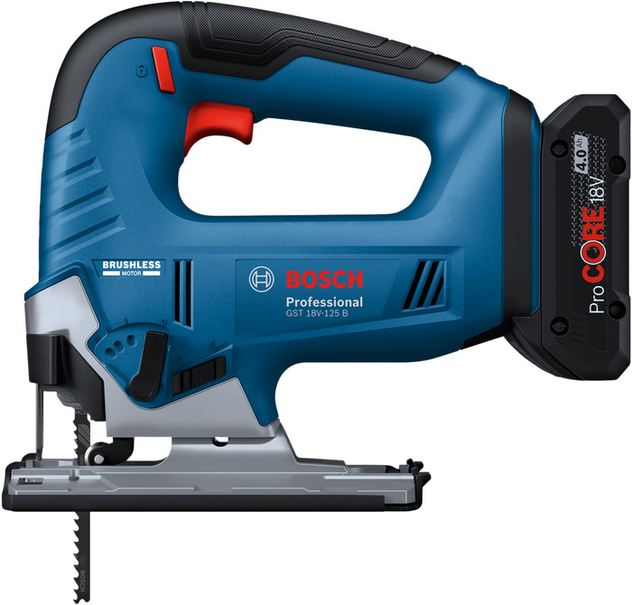 Bosch Professional GST 18V-125 B (ohne Akku) rechte seite