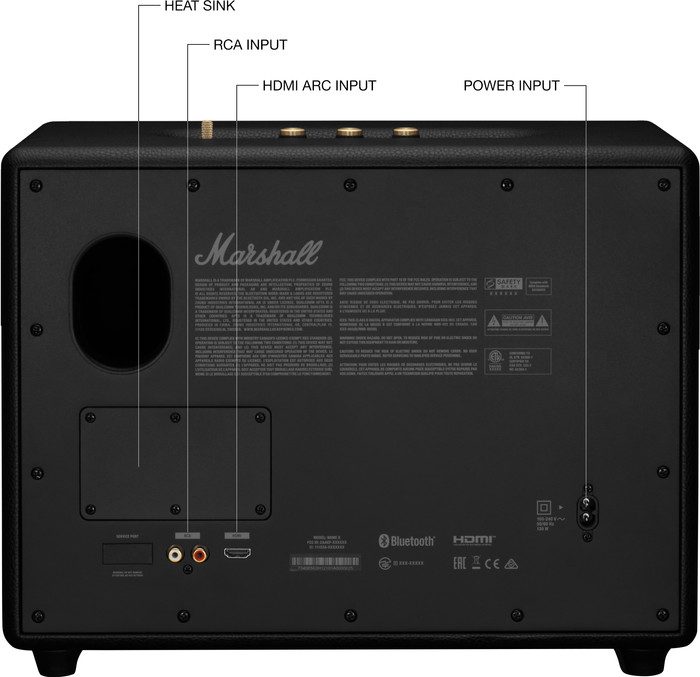 Marshall Woburn III BT Black product in use