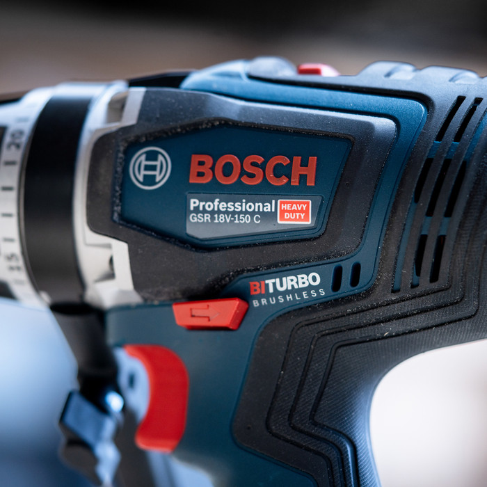 Bosch Professional GSR 18V-150 C (ohne Akku) produkt in gebrauch