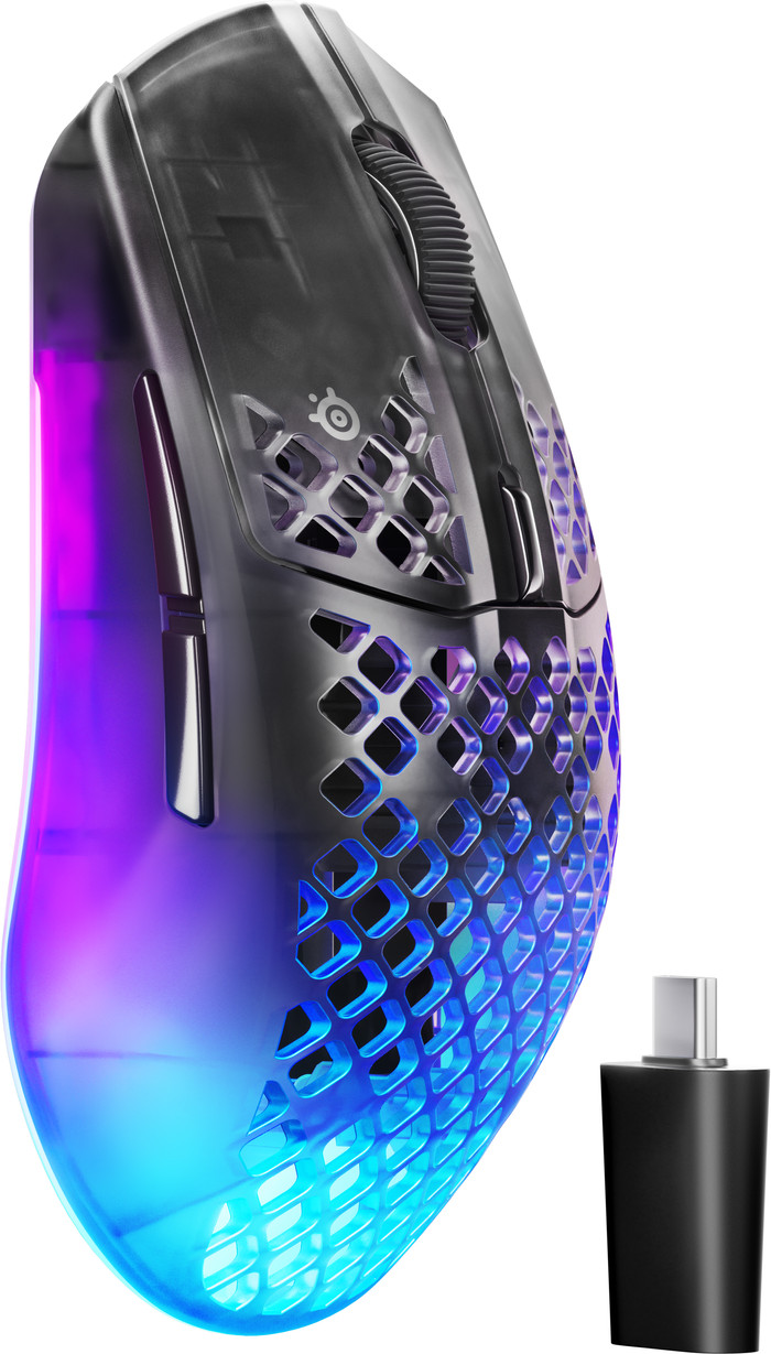 SteelSeries Aerox 3 Gen 2 Kabellose Gaming-Maus Shadow zubehör