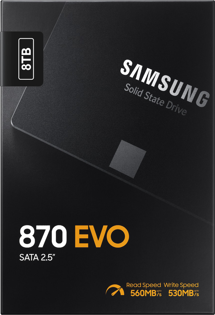 Samsung 870 EVO 2,5 Zoll 8TB verpackung