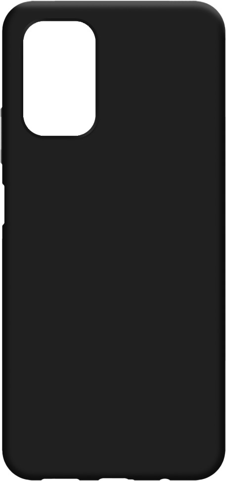 Just in Case Soft Design Motorola Moto G35 Backcover Schwarz rückseite