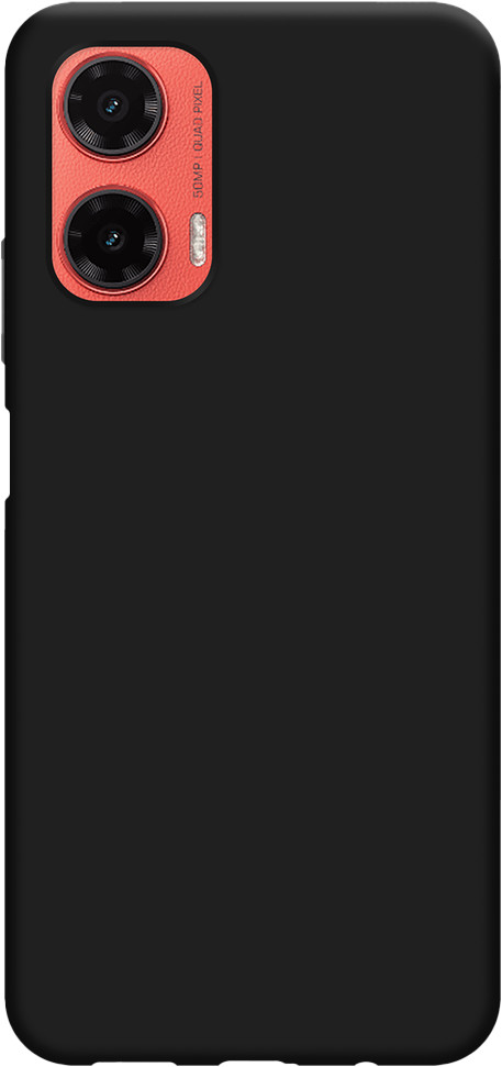 Just in Case Soft Design Motorola Moto G35 Backcover Schwarz Main Image
