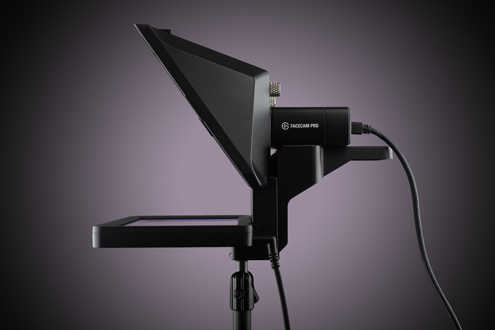 Elgato Prompter produkt in gebrauch
