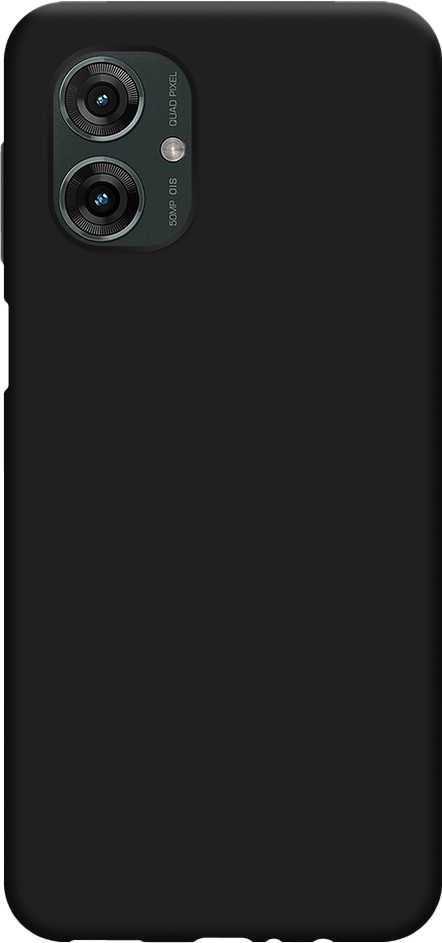 Just in Case Soft Design Motorola Moto G55 Backcover Schwarz Main Image