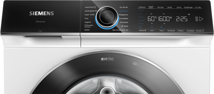 Siemens WG56B2A41 + Siemens WQ45B2B40 detail