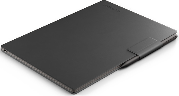 reMarkable Paper Pro mit Book Case Leder Schwarz rechte seite