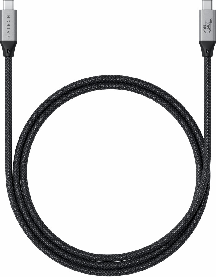 Satechi USB4 Pro Cable 1.2m front