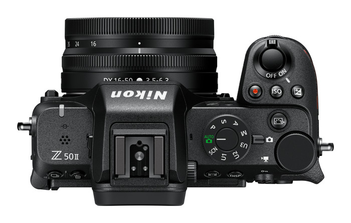 Nikon Z50 II + DX 16-50mm f/3.5-6.3 + Backpack top