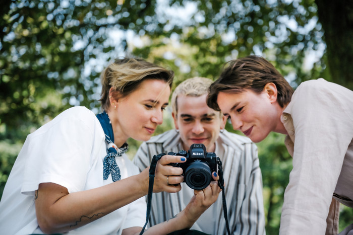 Nikon Z50 II + DX 16-50mm f/3.5-6.3 + Backpack product in use