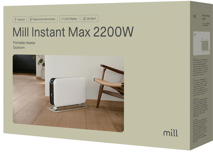 Mill CO2200LEDMAX verpackung