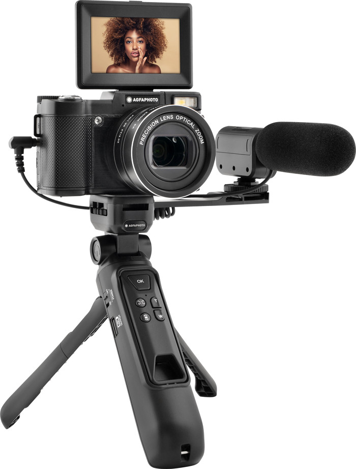 AgfaPhoto Vlogging Camera Bundle left side