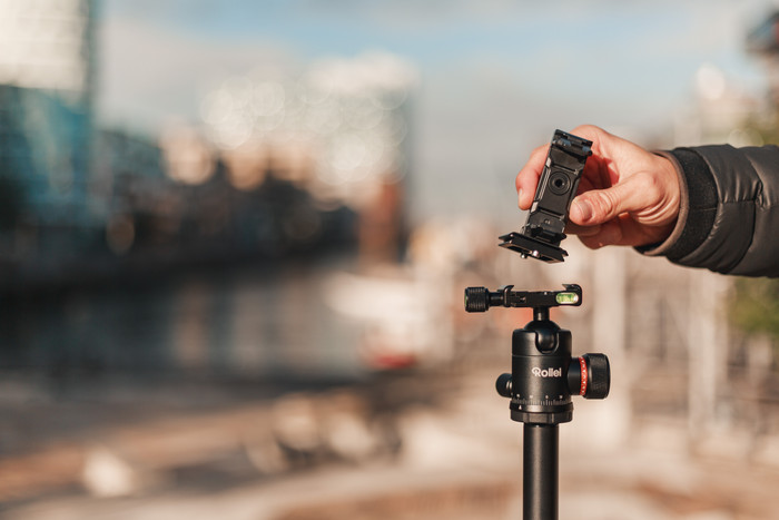 Rollei C6i Carbon product in use