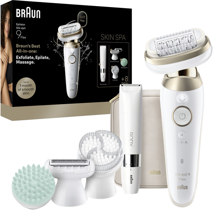 Braun Silk-épil 9 Flex 9-481 3D Gold verpackung