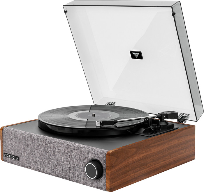 Victrola Eastwood LP Braun vorne