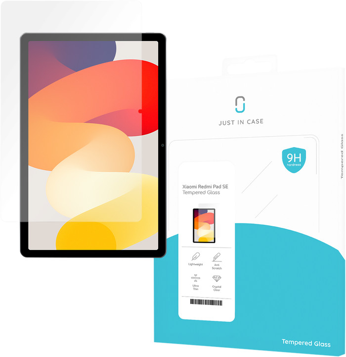 Just in Case Xiaomi Redmi Pad SE Panzerglas vorne