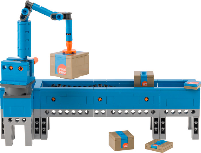 Coolblue Roboter-Bausatz rückseite