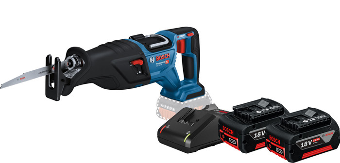 Bosch Professional GSA 18V-28 5.0Ah GBA Battery (2x) Starter Pack Main Image