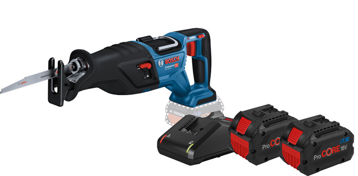 Bosch Professional GSA 18V-28 8.0Ah ProCORE Battery (2x) Starter Pack Main Image