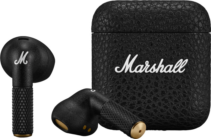Marshall Minor IV TW Black front