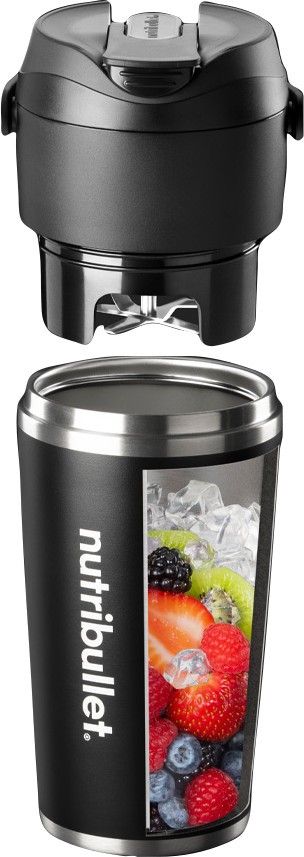nutribullet Flip Stainless Steel Black vorne