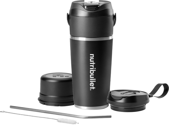 nutribullet Flip Stainless Steel Black vorne