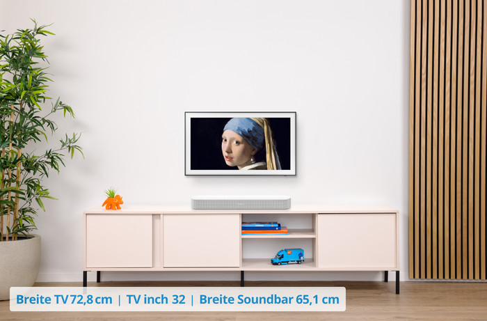 Sonos Beam Gen. 2 Weiß + 2x Era 300 Weiß visuelles Coolblue 1