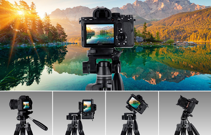 Rollei Compact Traveler Star S4 Tripod produkt in gebrauch