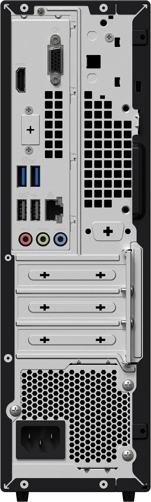 ASUS ExpertCenter SFF D501SER-514400013X back