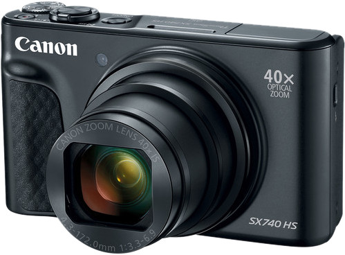 Canon PowerShot SX740HS Lite Black right side