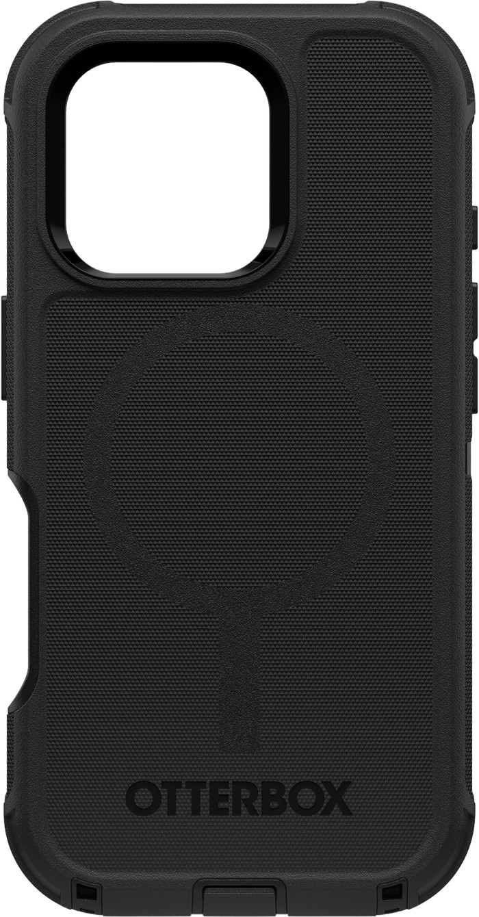 Otterbox Defender Apple iPhone 16 Pro Backcover Schwarz vorne