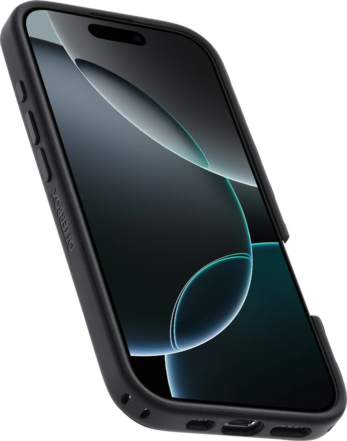 Otterbox Symmetry Apple iPhone 16 Pro Backcover Schwarz mit MagSafe unten