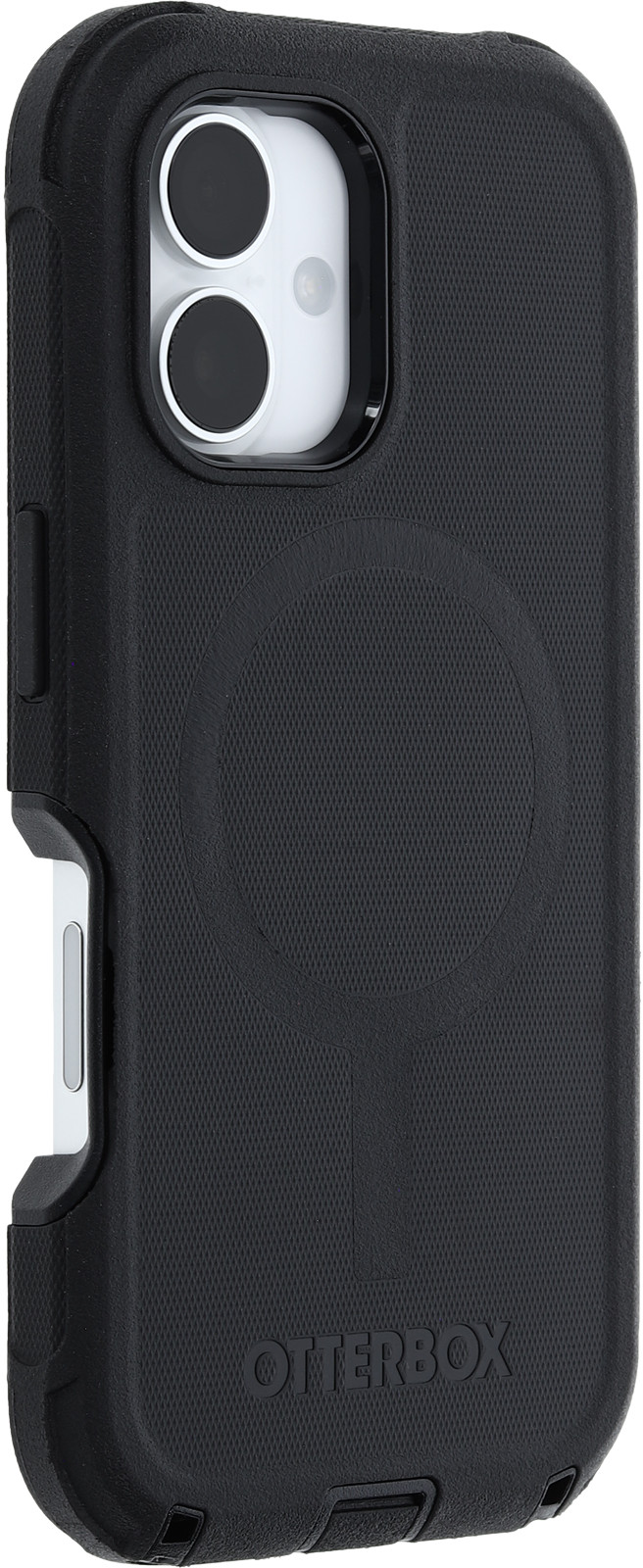 Otterbox Defender Apple iPhone 16 Backcover Schwarz rechte seite