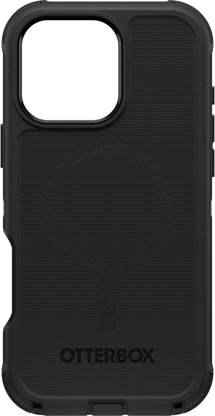 Otterbox Defender Apple iPhone 16 Pro Max Backcover Schwarz vorne