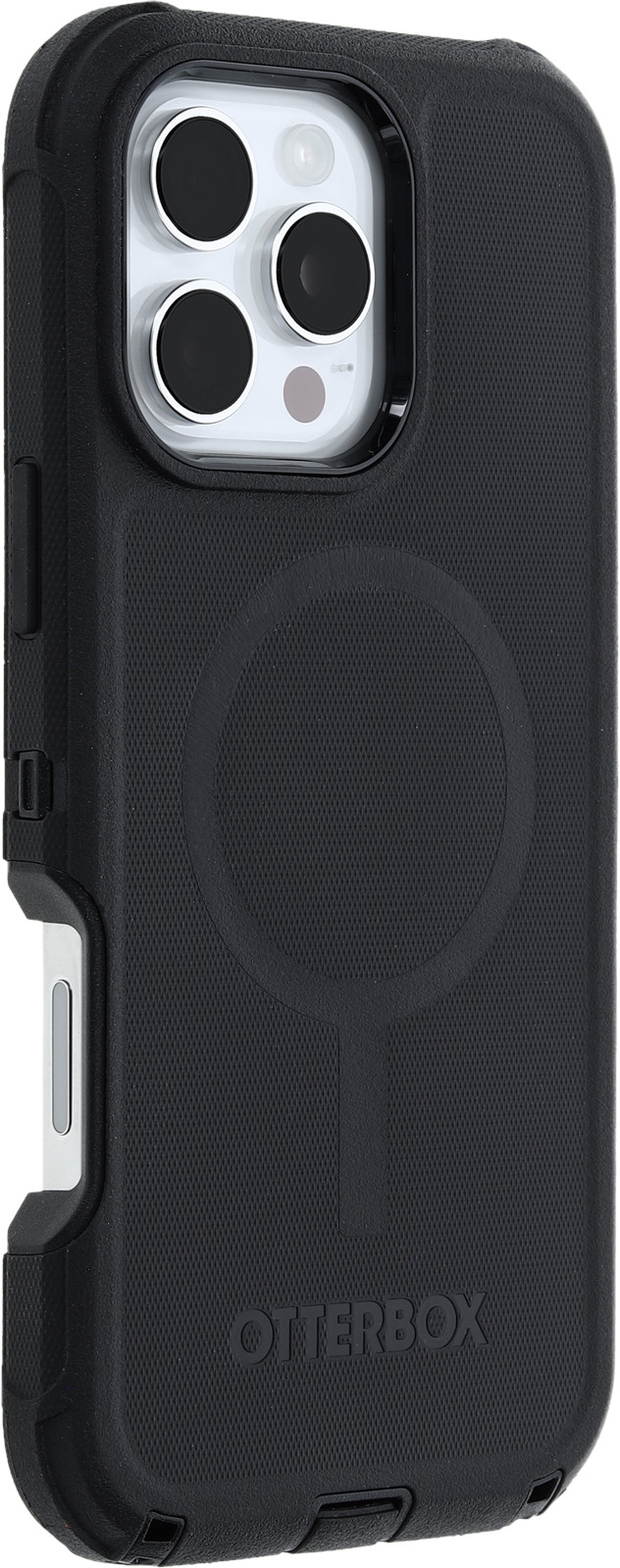 Otterbox Defender Apple iPhone 16 Pro Max Backcover Schwarz rechte seite