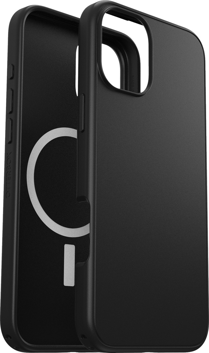 Otterbox Symmetry Apple iPhone 16 Plus Backcover Schwarz mit MagSafe linke seite