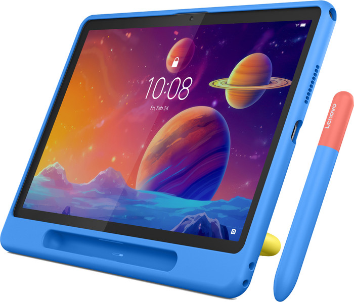 Lenovo Tab 64GB WLAN Grau mit Kids Cover und Stylus zubehör