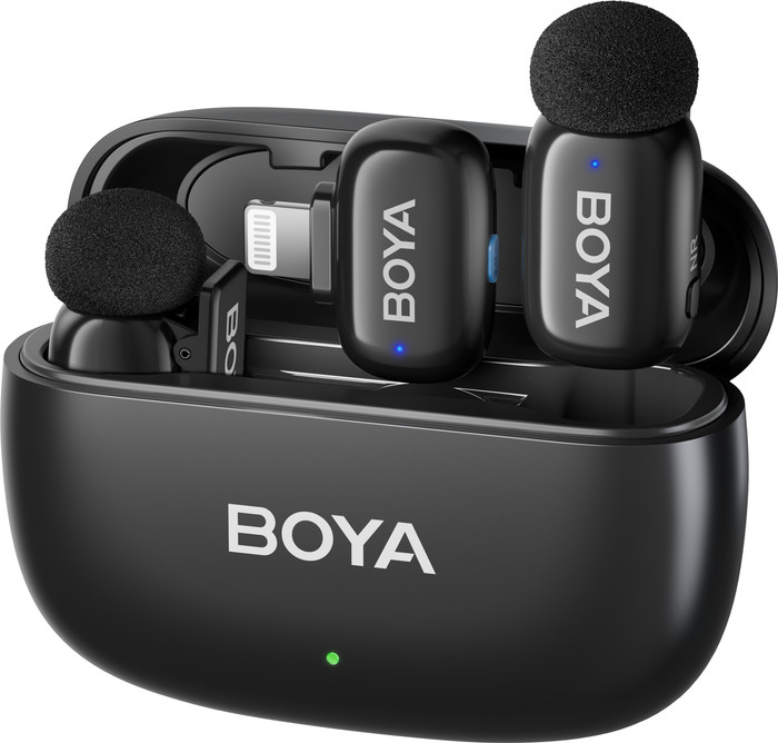 BOYA Mini Ultra-Mini Black (USB-C and Lightning) Main Image