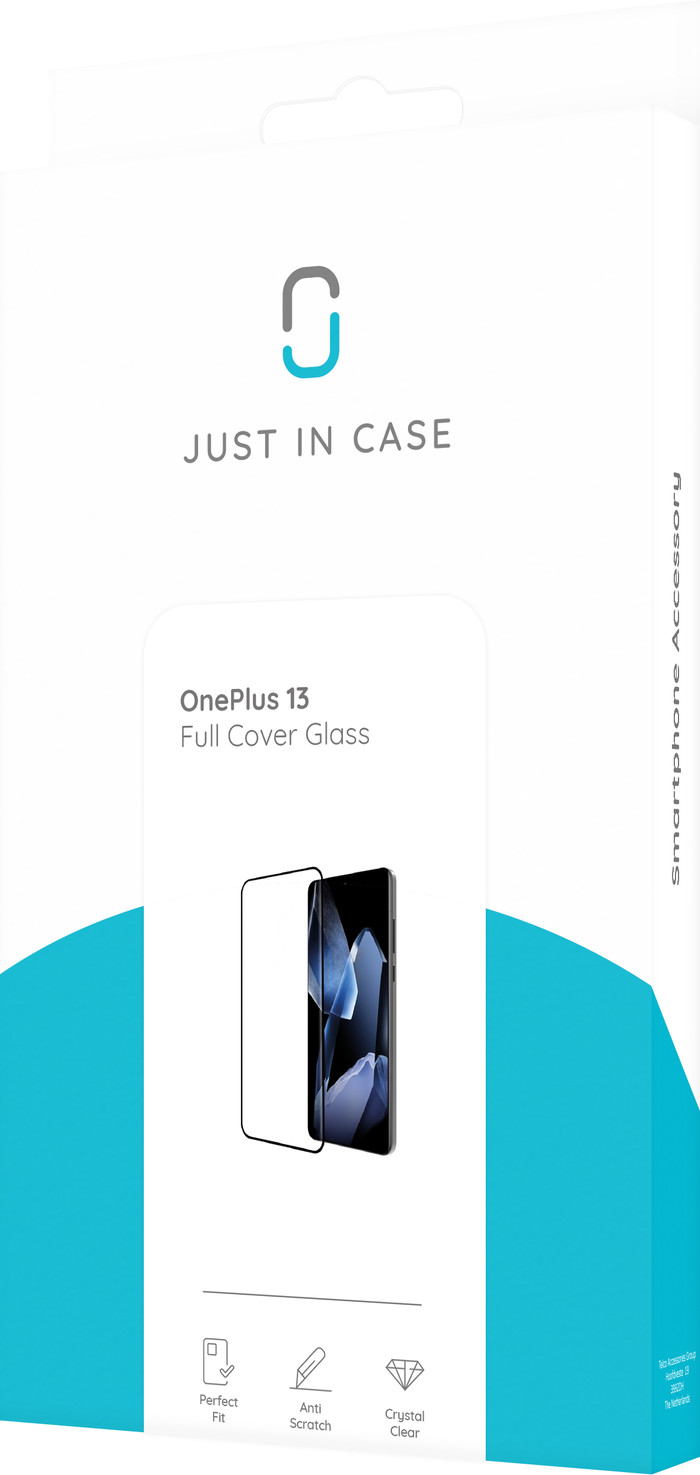 Just in Case Tempered Glass OnePlus 13 Screen Protector packaging