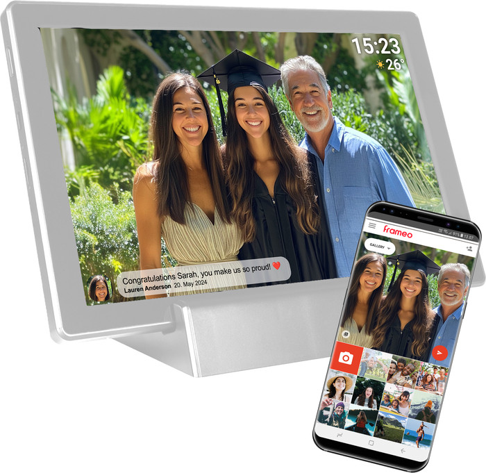 Denver PFF-1070 Weiß produkt in gebrauch