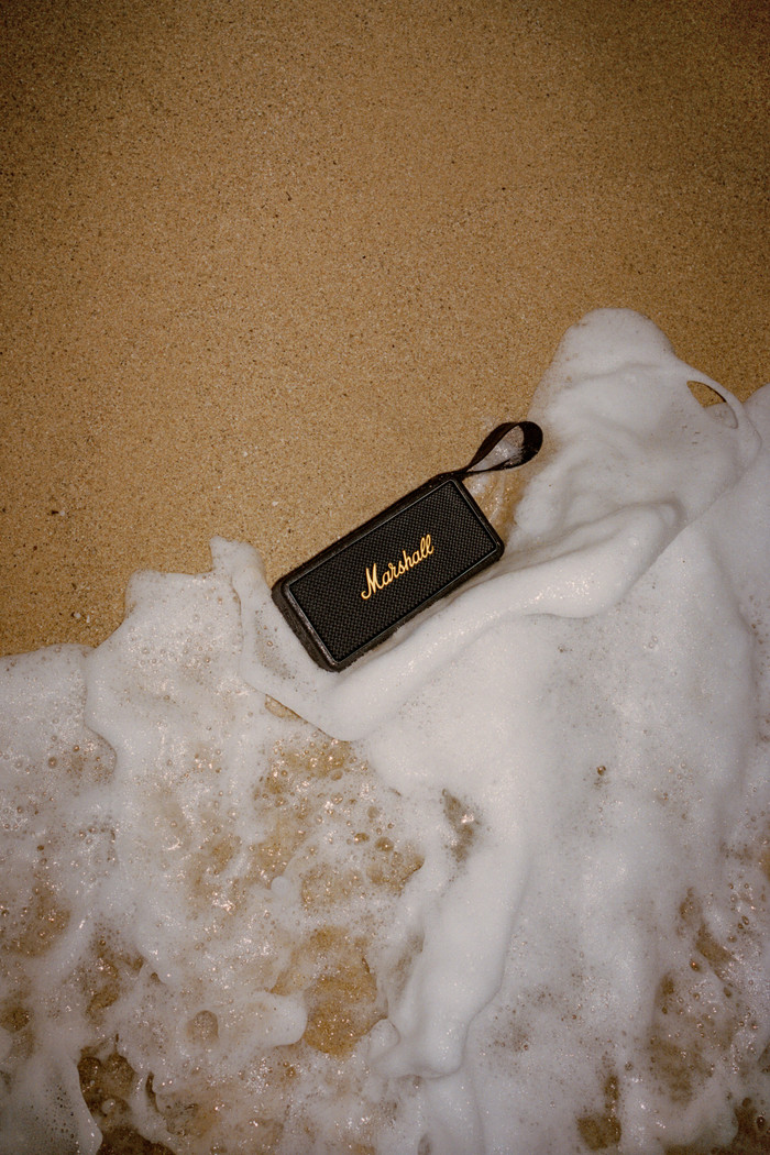 Marshall Middleton Black & Brass produkt in gebrauch