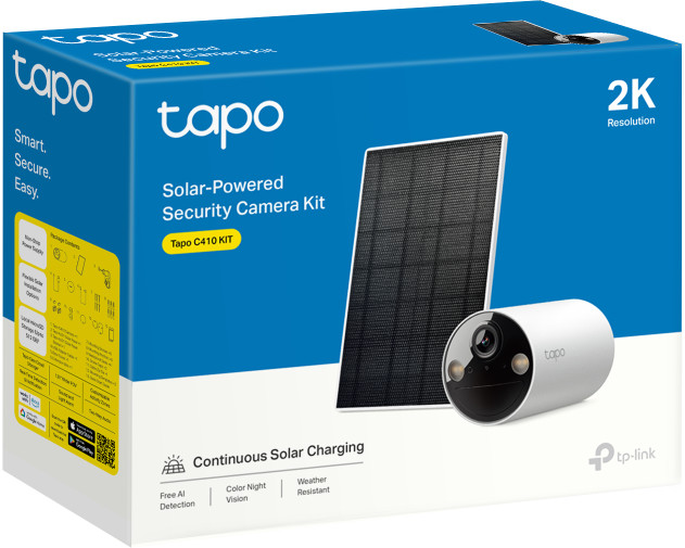 TP-Link Tapo C410 Solar Kit verpackung