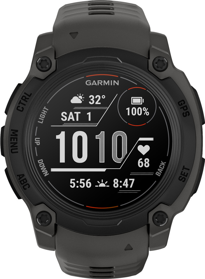 Garmin Instinct E 40 mm Schwarz/Grau vorne