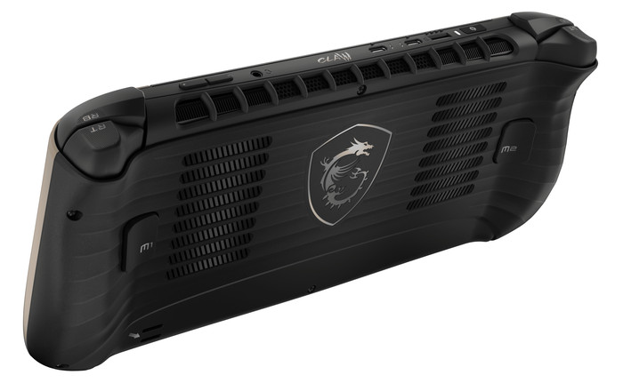 MSI Claw 8 AI+ A2VM-007NL back