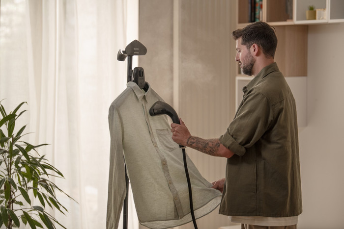 SteamOne SteamCube product in use