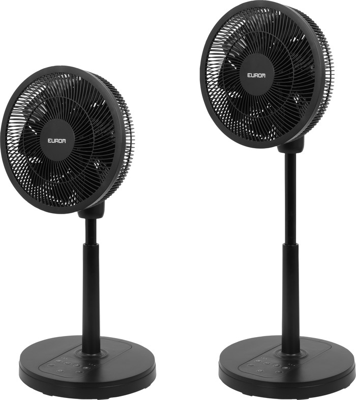 Eurom The Silent Vento 3DS Schwarz rechte seite