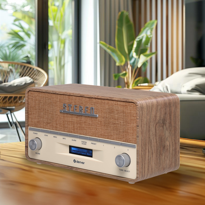 Denver DAB-36 Hellbraun produkt in gebrauch